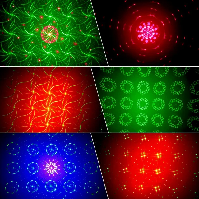 Alt view image 6 of 7 - Party Disco Ball Light Dj RGB Strobe Lights LED Projector | Sound Activated Stage Lights rave lights for Parties Xmas Club Bar Gift Birthday Rave, Film Stage Lighting Apparatus.