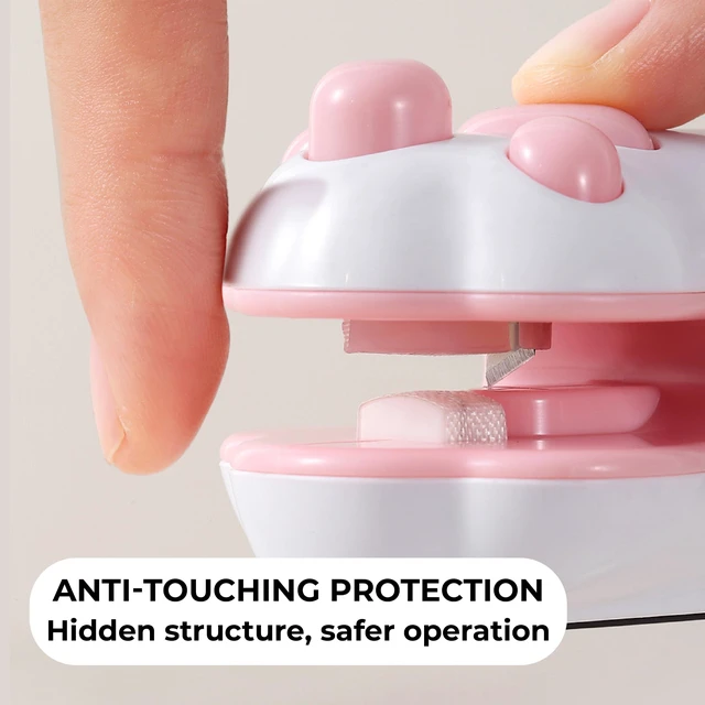Alt view image 7 of 7 - 2 in 1 Mini Bag Sealer with Cutter & Magnet Rechargeable Cat Paw Pink White | Rechargeable, Portable, USB Type-C cable, Heat Bag Sealer Resealer Machine for Chip, Plastic Bags Heat Seal Tool