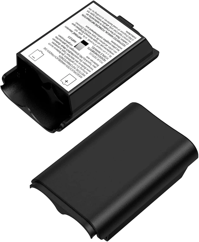 Alt view image 3 of 5 - 4 Pack Battery Box/Battery Cover for Microsoft Xbox 360 Wireless Controller