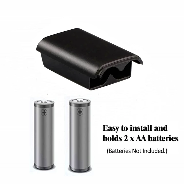 Alt view image 4 of 5 - 4 Pack Battery Box/Battery Cover for Microsoft Xbox 360 Wireless Controller