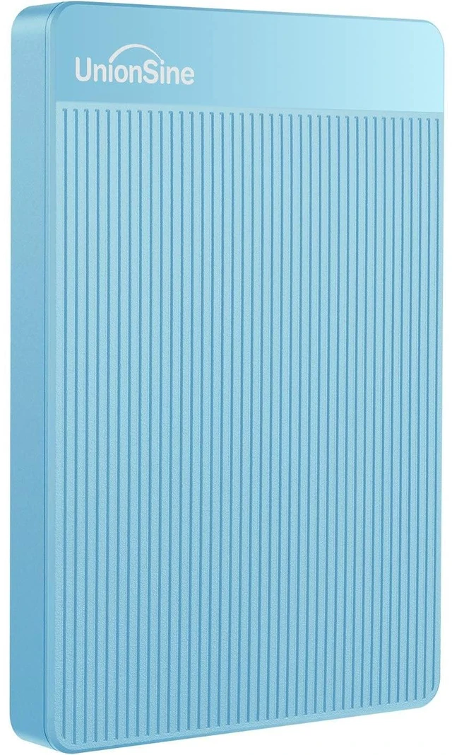 Main image of 500GB Ultra Slim Portable External Hard Drive HDD-USB 3.0 | for PC, Mac, Laptop, PS4, Xbox one, Xbox 360-(BLUE)