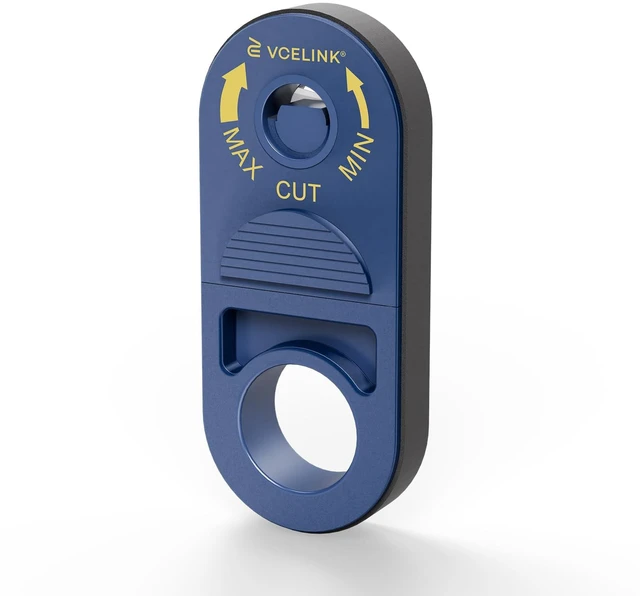 Main image of Self-Adjusting Wire Stripper Tool, Network & Coax Cable Stripper | Mini Stripping Tool, Ideal for Cat5e Cat6 RG59 RG6 Safe Precise Cut.
