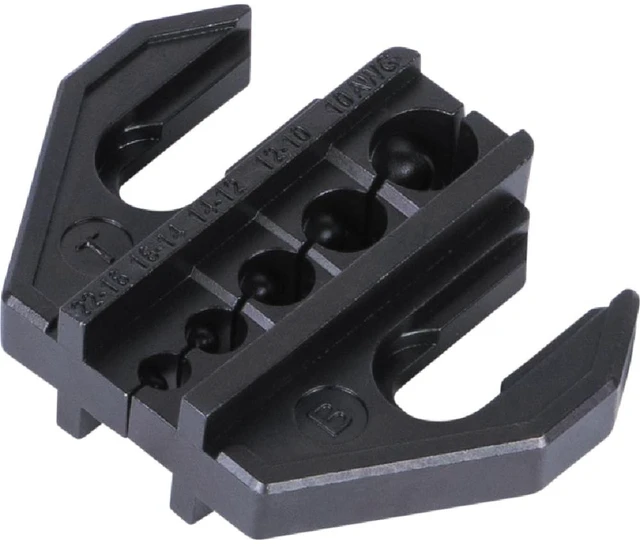 Alt view image 2 of 3 - 3006CR Crimping Tool for Non-Insulated Terminals, Ratcheting Crimper, 10 to 22 AWG Stranded Copper Wire, Full-Cycle, 5-Cavity