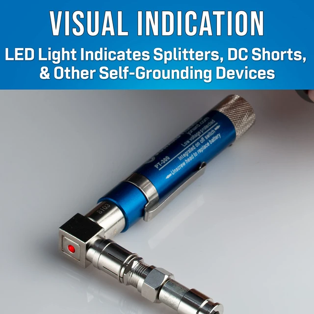 Alt view image 3 of 7 - PT-300 Voltage Protected Coax Cable Wire Tracer | Pocket Continuity Tester & Toner with Audible Beep and LED