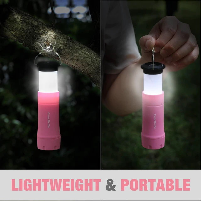 Alt view image 7 of 7 - 2-in-1 Mini Lantern and Flashlight 2 Pack, Zoomable Lantern | Zoomable Flashlight Lantern Camo, 3 Modes, Camping Essentials, Battery Powered Lantern for Hurricane, Hiking, Emergency, Home