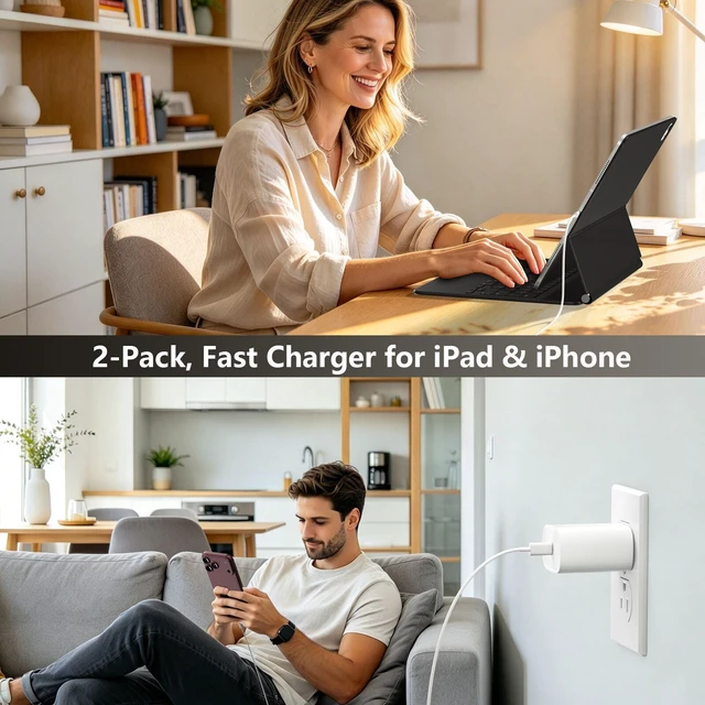 Alt view image 6 of 6 - iPhone 18 17 16 15 Pro Max Charger Fast Charging 20W 10 FT Long USB C Cable | Type C Charger Fast Charging for iPhone 18 Pro/18 Pro Max, iPhone DUO for iPhone 17 16 15 Pro Max Plus Air, iPad, Android