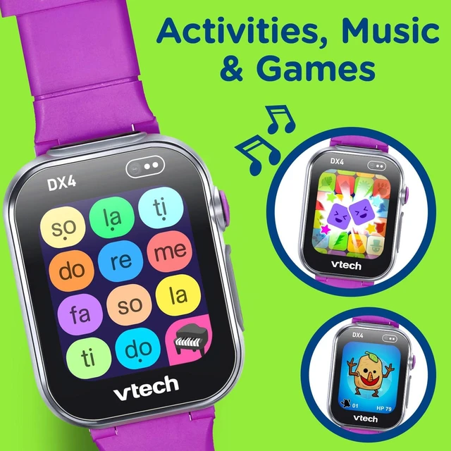 Alt view image 4 of 7 - KidiZoom Smartwatch DX4, Purple