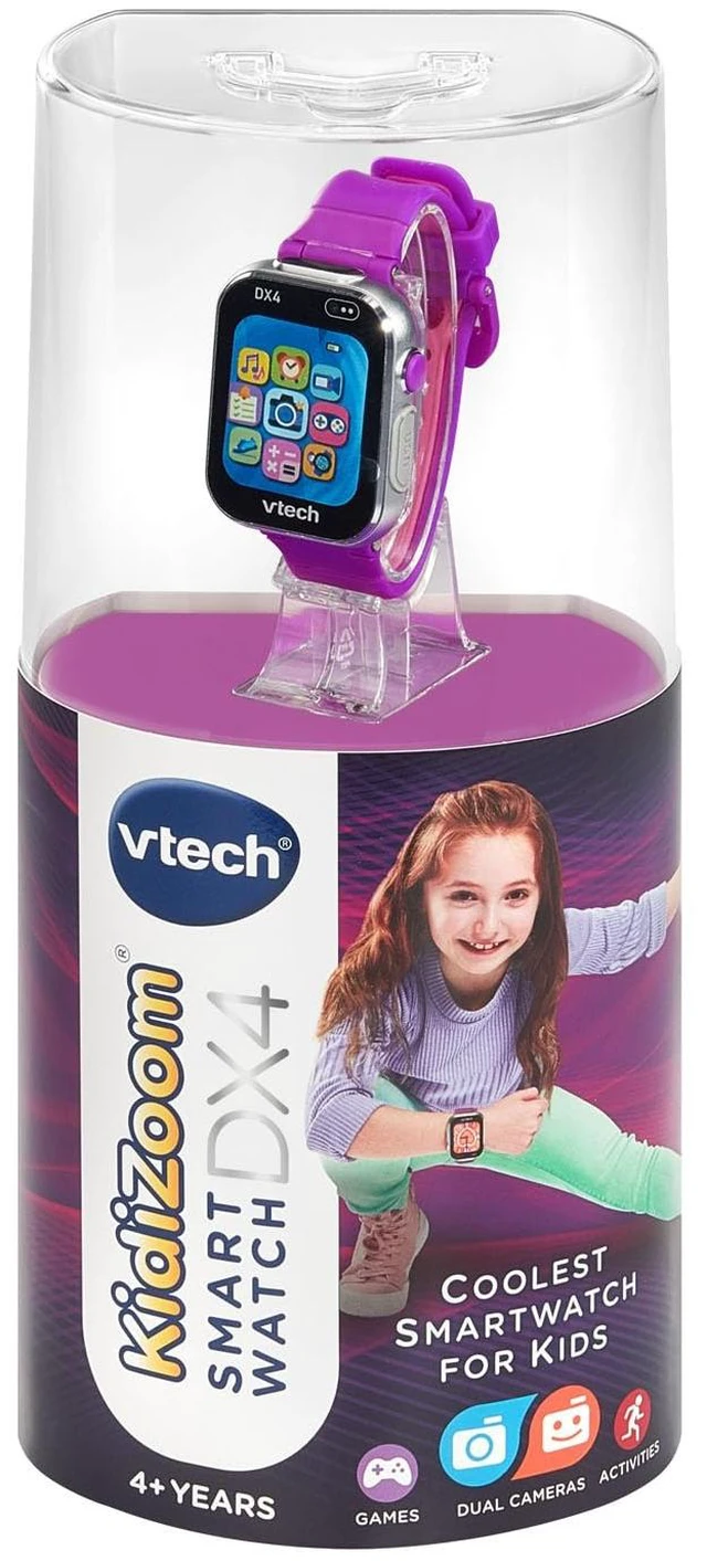 Alt view image 6 of 7 - KidiZoom Smartwatch DX4, Purple