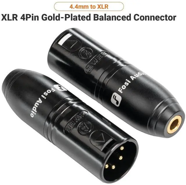 Alt view image 2 of 5 - 4.4mm to XLR Adaptor for i5 Planar Magnetic Headphones