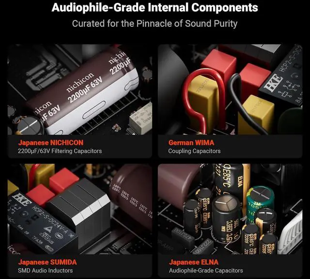 Alt view image 5 of 7 - V3 Mono Power Amplifier for Home Audio Speakers, Mini Monoblock Class D Amp with TPA3255, 240W for HiFi Home Theater AVR Receiver Component, RCA/XLR Balanced Inputs 48V/5A Power