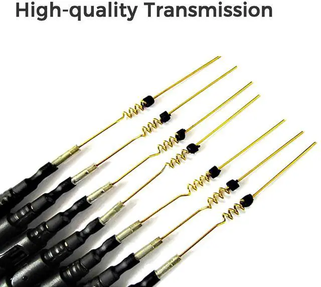 Alt view image 7 of 7 - Bluetooth Antenna WiFi SMA Male PC 2.4GHz 6dBi Single Band Boost Bluetooth Audio Range for Home Office Wireless Network Router IP Camera Amplifier Wireless Range Extender 2 Pack (SMA-Male)