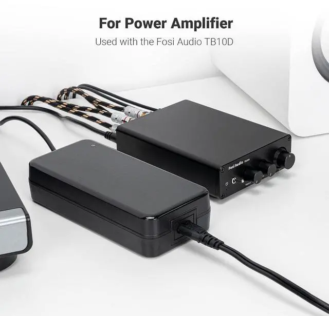 Alt view image 6 of 7 - 48V 5A Power Adapter Supply for Home Audio Bluetooth Stereo Receiver Amplifier Mini Hi-Fi Class D Integrated Amp