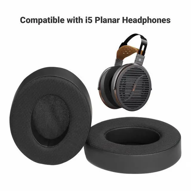 Alt view image 3 of 5 - i5 Replacement Earpads (no ventilationholes) for i5 Planar Magnetic Headphones