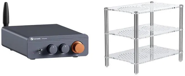 Main image of Acrylic Amplifier Rack and BT20A Pro Bluetooth 5.0 Amplifier