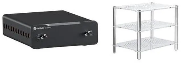 Main image of Acrylic Amplifier Rack and V3 Mono Power Amplifier for Home Audio Speakers