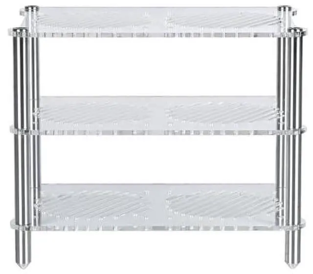 Alt view image 6 of 7 - Acrylic Amplifier Rack and V3 Mono Power Amplifier for Home Audio Speakers