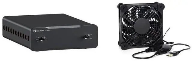 Main image of V3 Mono Power Amplifier for Home Audio Speakers and USB C 5V Cooling Fan