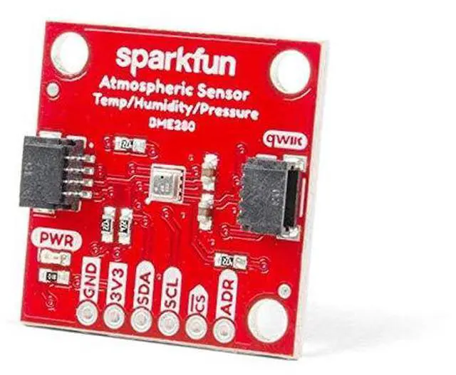 Main image of Atmospheric Sensor Breakout - BME280 (Qwiic) Measure barometric Pressure, Humidity, and Temperature Readings 3.3V SPI Interface, Operating Voltage 3.3V