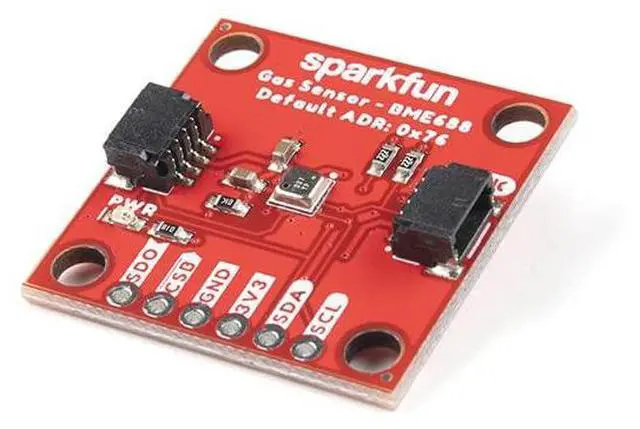 Main image of Environmental Sensor - BME688 (Qwiic) - Gas scanning Sensor - Temperature Humidity Barometric Pressure - Scan for VOCs VSCs and Other Gasses in the Parts per Billion Range ppb