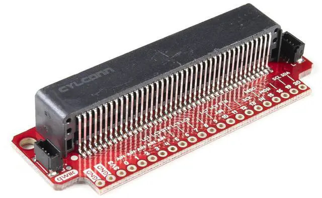 Main image of Compatible with Qwiic Micro:bit Breakout (Without Headers)- Expands the Capabilities Compatible with Micro:bit-Fits Edge Connector-Broken Out 21 GPIO pins-2x Qwiic Connectors