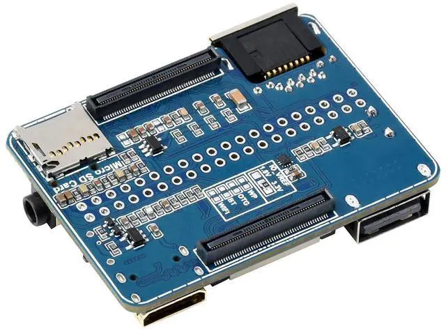 Alt view image 2 of 3 - 5V MINI CM4 IO Board CM4-NANO-B Carrier Board for RasPi RPI Raspberry Pi Compute Module 4 Lite eMMC USB Ethernet Expansion Board PICM4 4GB 8GB 16GB 32GB RAM