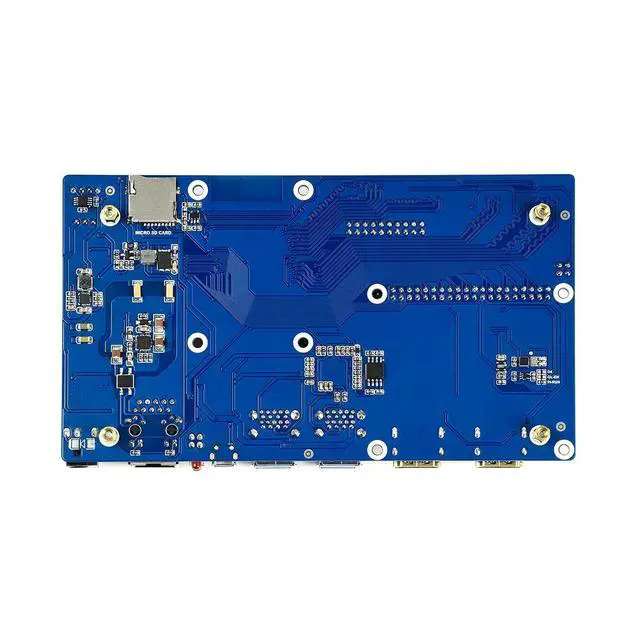 Alt view image 4 of 4 - POE IO I/O Expansion Board USB 3.0 RJ45 Ethernet Interface Hub Breakout for RPI Raspberry Pi Compute Module 4 CM4 Lite 4GB 8GB
