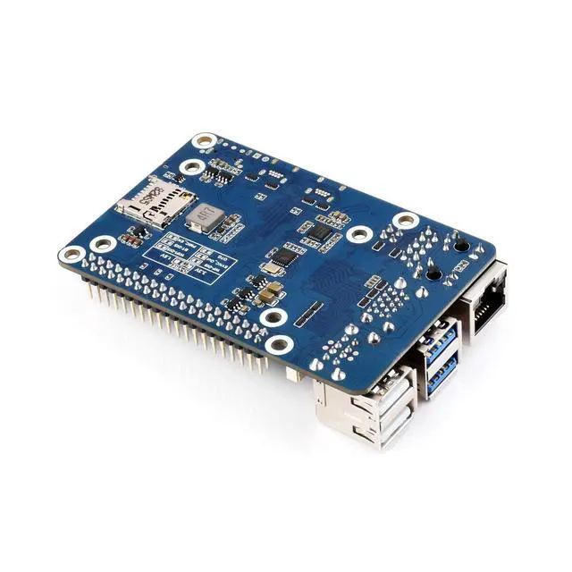 Alt view image 2 of 3 - CM5 IO Board to Pi5 Alternative Adapter Board Carrier Expansion for RasPi RPI Raspberry Pi Compute Module 5 IOBoard Lite eMMC Projects 4GB 8GB 16GB 32GB RAM