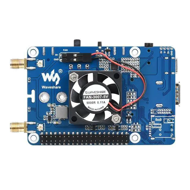 Alt view image 4 of 5 - 4G LTE IoT Projects GPS Hats Cooling Fan Expansion Board for PI5 PI4B RasPi RPI Raspberry Pi 3 4 Model B 5 Development Board Accesorios Set Breakout Shield Complete Starter Kit 2GB 4GB 8GB 16GB RAM