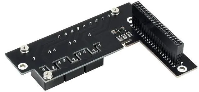 Alt view image 3 of 5 - 5V 3 Channel Module HAT Expansion Board for NVIDIA Jetson Nano Developer Kit A02 B01 Super AI Projects Breakout Shield
