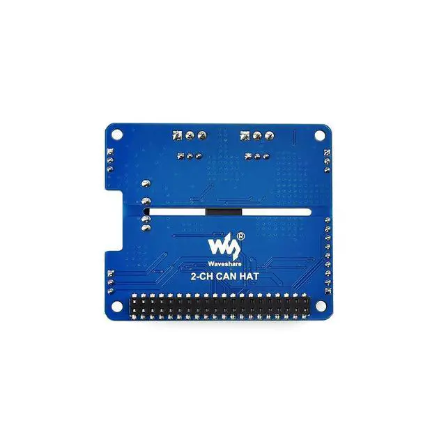 Alt view image 3 of 7 - 2-Channel CAN Bus Expansion Board Module Shield HAT Kit for RPI Raspberry Pi Zero 2 W WH 3 Model B Plus 3B 4 4B 2GB 4GB 8GB
