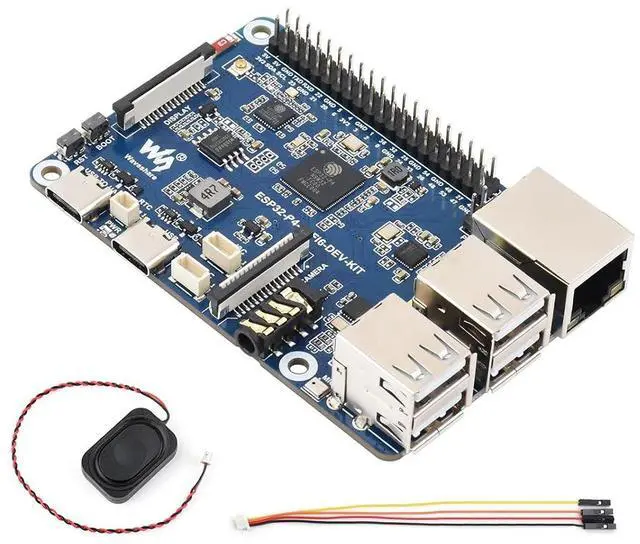 Main image of ESP32-P4-WIFI6-DEV-KIT Development Board Adopts ESP32-P4 and ESP32-C6, Supports Wi-Fi 6 and Bluetooth 5, with MIPI-CSI, MIPI-DSI, USB 2.0 OTG, Ethernet, PoE Module Header, etc.