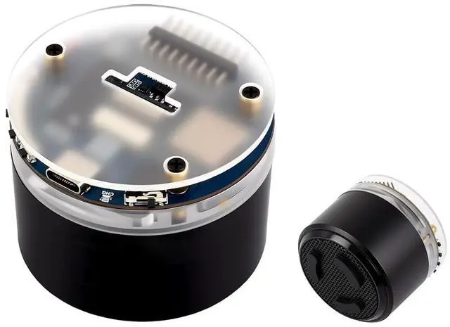 Main image of ESP32-S3 AI Smart Speaker Development Board Onboard Dual Microphone Array, AI Speech, Surround RGB Lighting, Supports Connecting External LCD Displays and Cameras, ESP32-S3 Audio Board