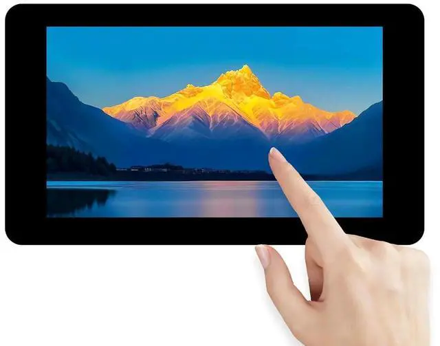Main image of ESP32-S3 7inch Touch Display Development Board, Supports 2.4GHz Wi-Fi and Bluetooth 5, with 7inch IPS Display 1024 × 600 Pixels 65K Color, Backlight Adjustable, Rich Peripheral Interfaces