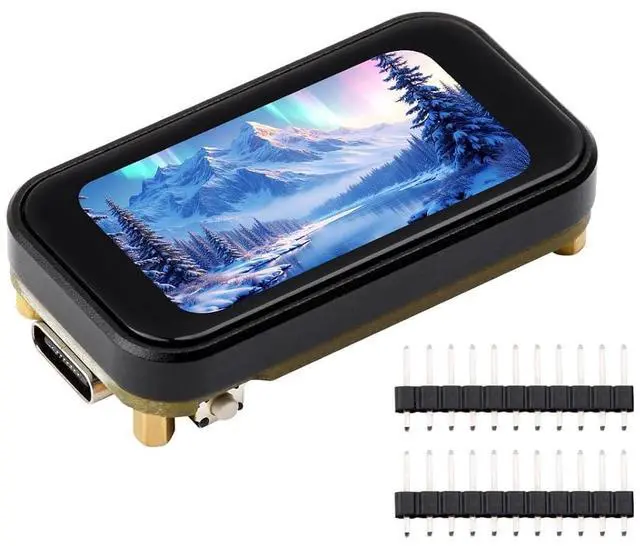 Main image of ESP32-S3 1.47inch Touch LCD Display Development Board, 172×320 Pixels 262K Color Display, Supports 2.4GHz Wi-Fi and BLE 5, 16MB Flash, 8MB PSRAM, Onboard TF Card Slot, Multiple Interfaces