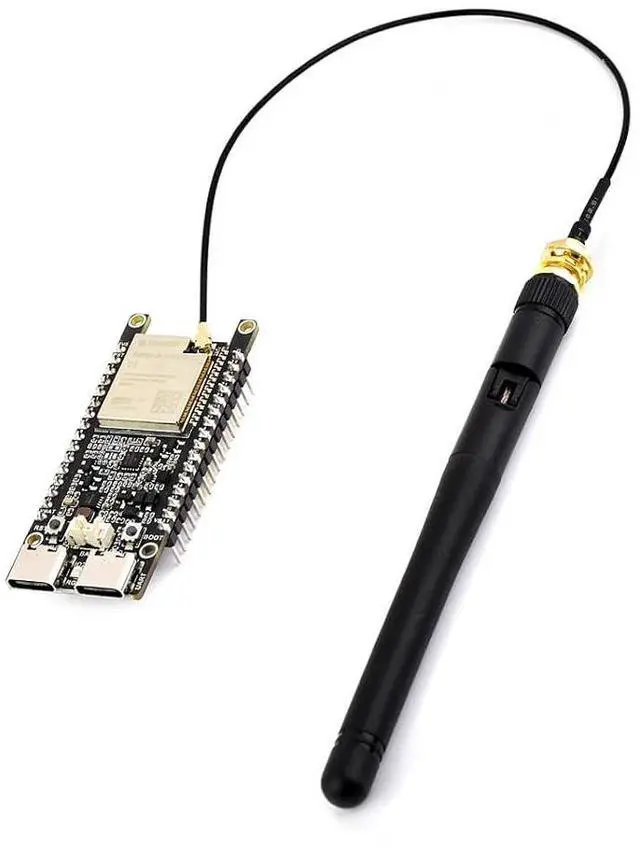 Main image of ESP32-C5 5GHz 2.4GHz Dual-Band Wi-Fi 6 Dev Board, Adopts ESP32-C5-WROOM-1 Module, Supports Zigbee 3.0/Thread/BLE 5, with External Dual-Band Wi-Fi Antenna, 32MB Flash, 8MB PSRAM, with Pinheader