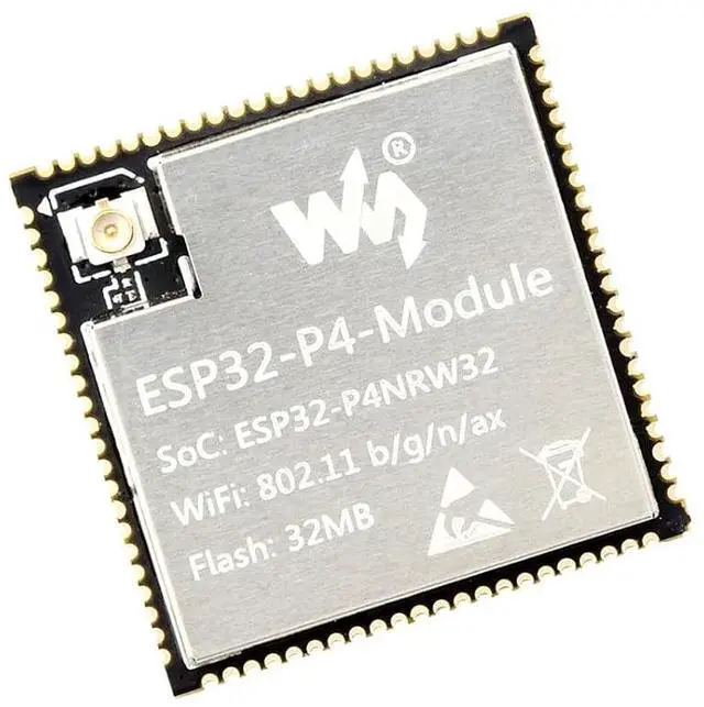 Main image of ESP32-P4-Module Core Board Based on ESP32-P4 and ESP32-C6 Dual Chips, with RISC-V 32-bit Dual-core and Single-core Processors, Support 2.4GHz Wi-Fi and Bluetooth 5.3, 32MB PSRAM, 32MB Nor Flash