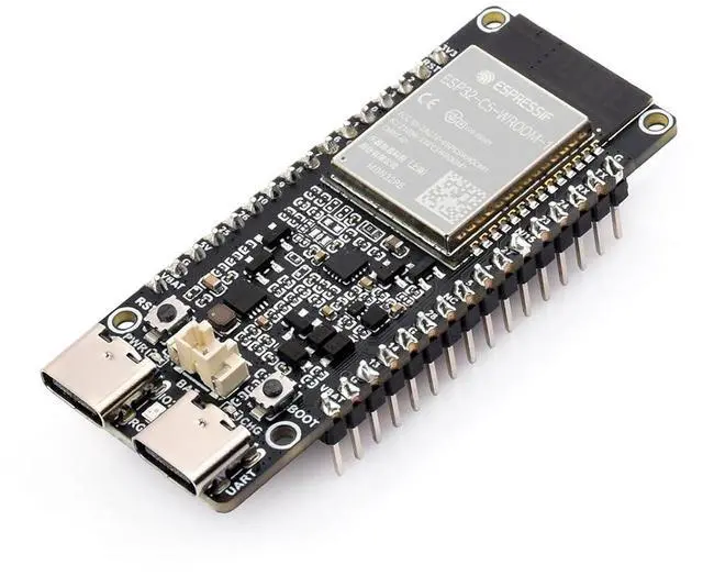 Main image of ESP32-C5-WIFI6-Devkit Development Board Adopts ESP32-C5-WROOM-1 Module, Supports 5GHz 2.4GHz Dual-Band Wi-Fi 6/ BLE 5 /Zigbee 3.0/Thread, 32MB Flash, 8MB PSRAM, Built-in Antenna, with Pinheader