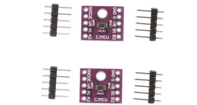Main image of NOYITO TXS0102 2-Bit Bidirectional Voltage Level Converter I2C IIC Level Module (Pack of 2)