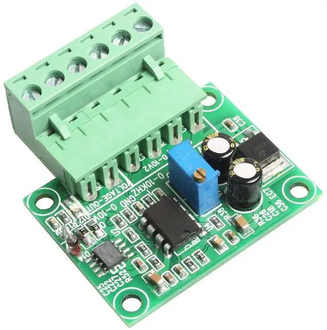 Main image of NOYITO Frequency to Voltage Converter Module 0Hz - 10Khz to 0-5V 0-10V Series Converter Module Digital to Analog Converter Module (0-10KHz to 0-10V)