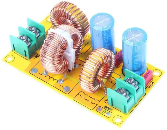 Main image of NOYITO DC LC Filter DC EMI Power Filter 0 to 50V 2A 4A 10A 20A Filtering Board (4A)