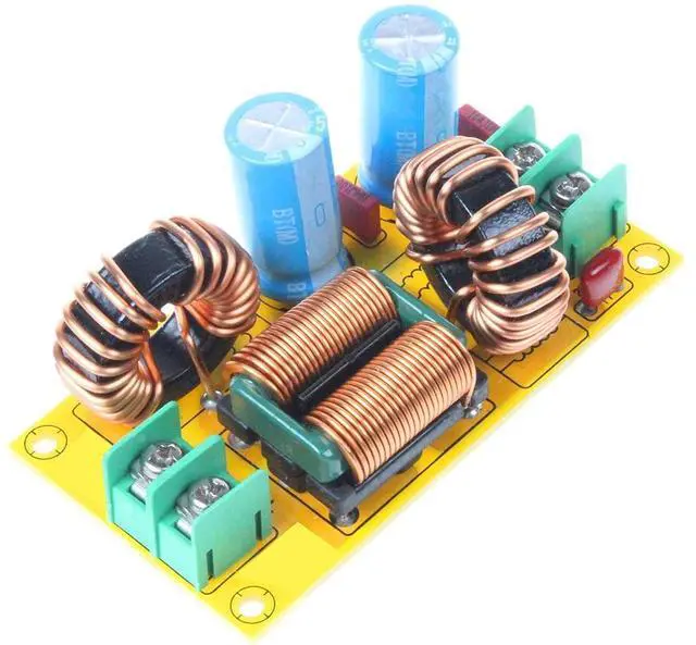 Main image of NOYITO DC LC Filter DC EMI Power Filter 0 to 50V 2A 4A 10A 20A Filtering Board (20A)