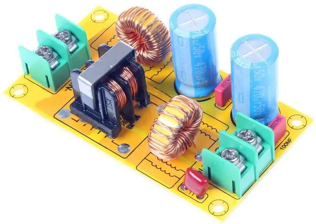 Main image of NOYITO DC LC Filter DC EMI Power Filter 0 to 50V 2A 4A 10A 20A Filtering Board (2A)