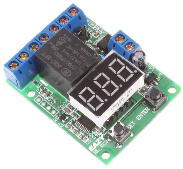 Main image of NOYITO Voltage Relay Module Upper Lower Limit Detection Control Switch Off ON Over Voltage Protection Battery Charge Discharge Timing (24V)