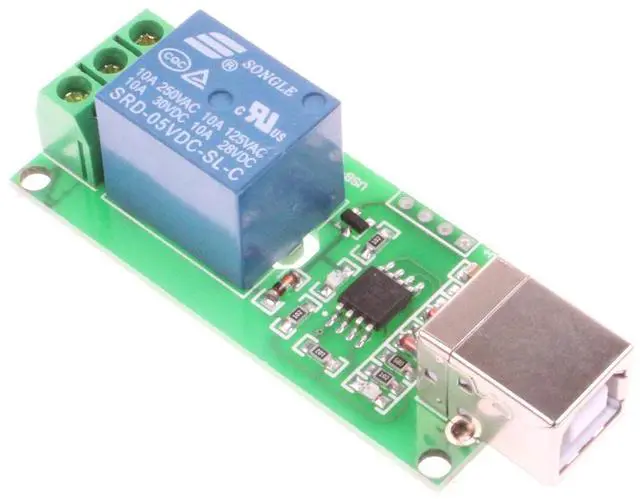 Main image of NOYITO 1-Channel 5V Computer USB Control Switch Relay Module Drive-Free Relay Module Plug and Play Suitable for PC Smart Controller