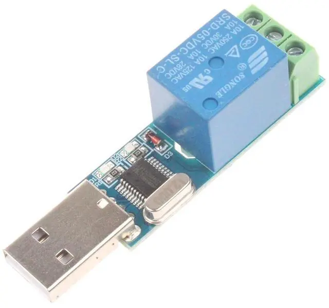 Main image of NOYITO 1-Channel USB Relay Module USB Intelligent Control Switch USB Switch (1-Channel USB)