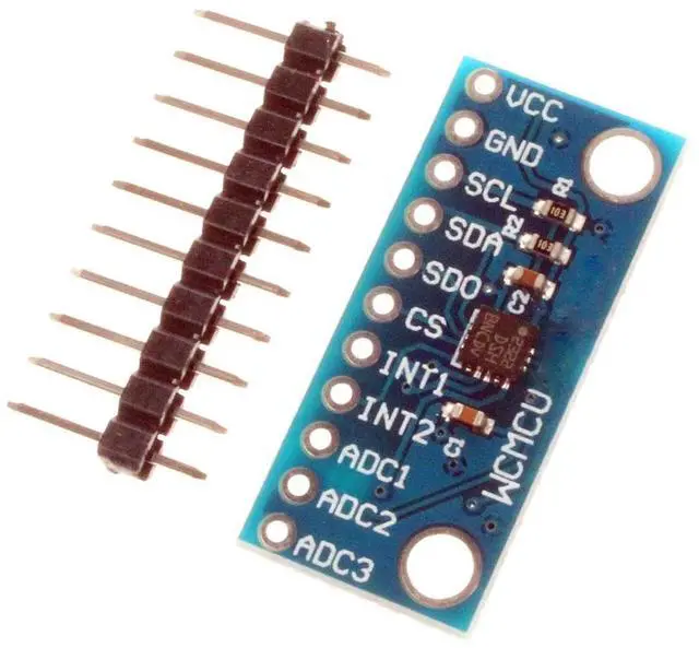 Main image of NOYITO LIS3DSH 3-axis Accelerometer Module High-Resolution 1.71V to 3.6V ±2g ±4g ±6g ±8g ±16g Dynamically Selectable Full Scale 3.125 Hz to 1.6 kHz 16-bit Data Output I2C SPI Output Interface