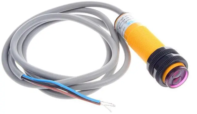 Main image of NOYITO E3F-DS30P1 Diffuse Reflection Infrared Obstacle Avoidance Sensor Induction Distance 30cm Adjustable 6-36V Proximity Switch Proximity Sensors - PNP NO
