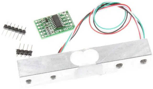 Main image of NOYITO 1kg 5kg 10kg 20kg Load Cell and HX711 Combo Pack Kit - Load Cell Amplifier ADC Weight Sensor (10kg+HX711)