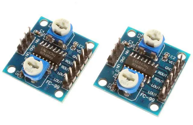 Main image of NOYITO PAM8406 Digital Amplifier Board 5W 5W Dual Channel Stereo Audio Module (Pack of 2)