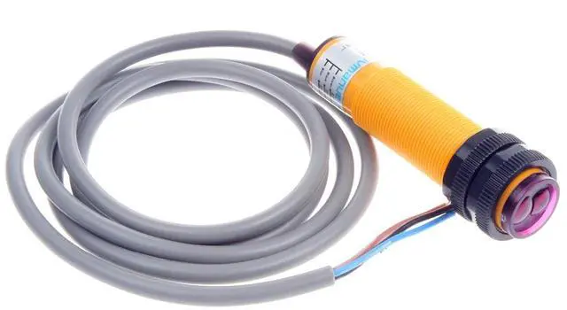 Main image of NOYITO E18-D50NK Diffuse Reflection Infrared Obstacle Avoidance Sensor Induction Distance 0-50cm Adjustable 6-36V Proximity Sensors - NPN NO